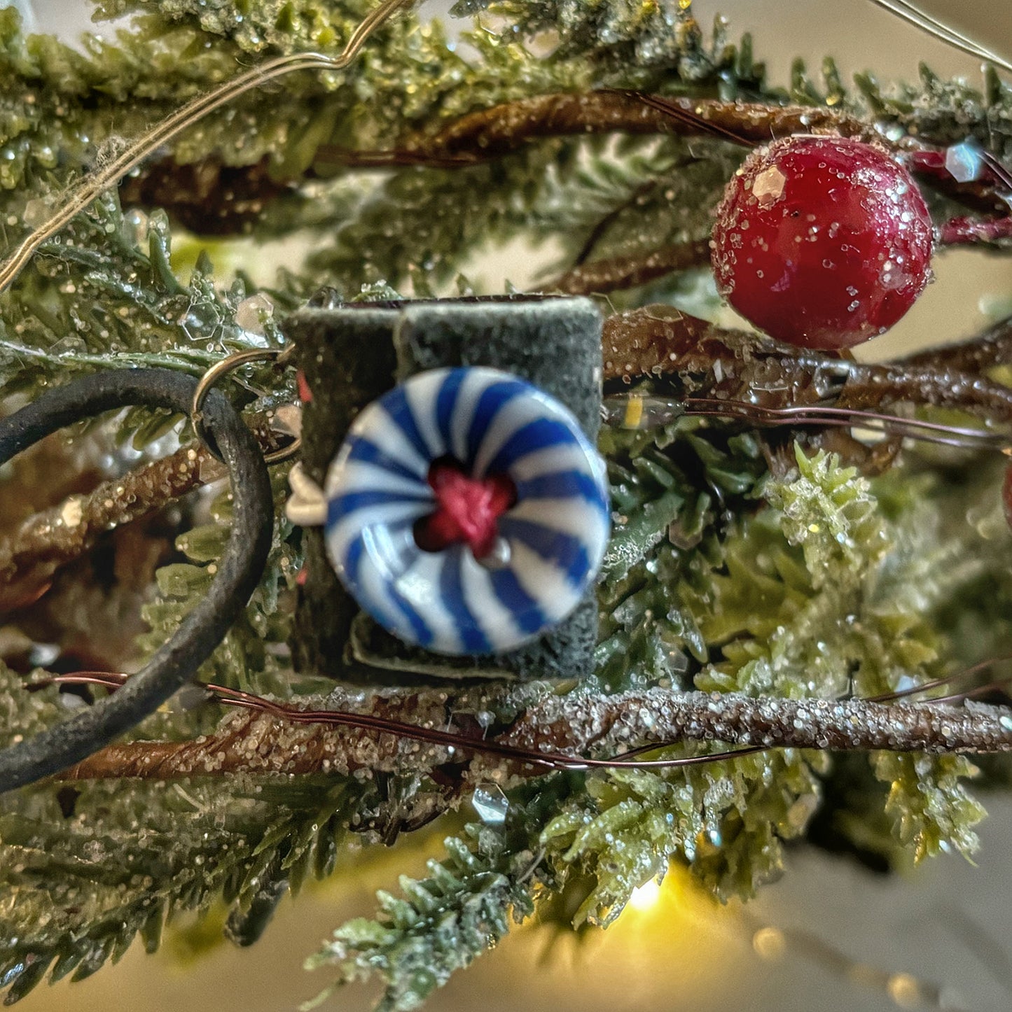 Holiday Mini Book Necklace